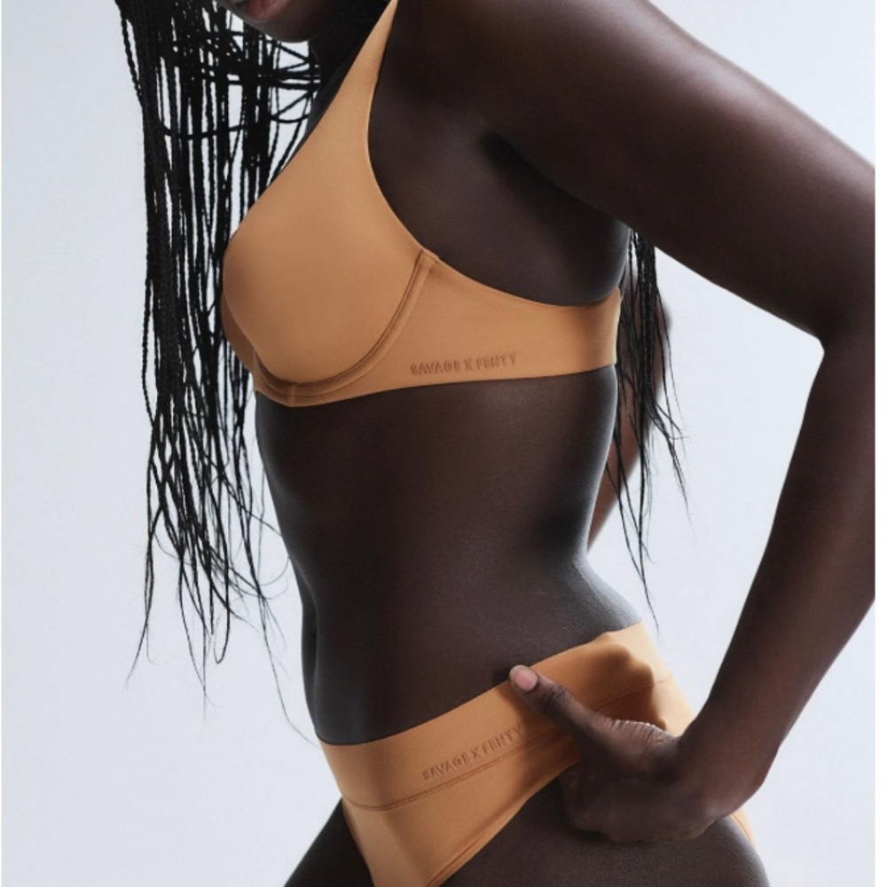 Savage X Fenty Unlined Built Up Demi Bra Size 40D